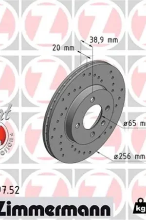 Barato Disco de freno eje delantero (Gama SPORT COAT Z) ZIMMERMANN 600159752