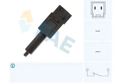 Interruptor luces freno FAE 24495 FAE 24495 Novedad