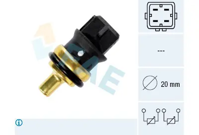 Sensor, temperatura del refrigerante FAE 33785 FAE 33785 Stock Limitado