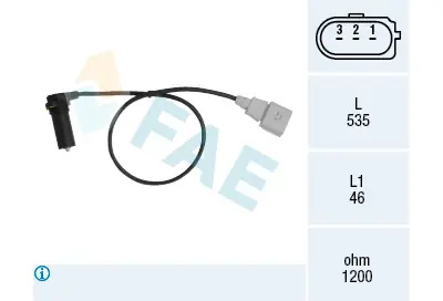 Exclusivo Generador de impulsos, cigüeñal FAE 7-9067 FAE 7-9067