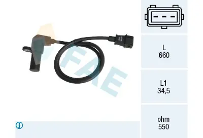 Descuento Generador de impulsos, cigüeñal FAE 79070 FAE 79.070