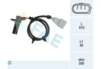 Sensor de revoluciones, control del motor FAE 79115 FAE 79115 Nuevo Modelo