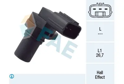 Sensor de revoluciones, control del motor FAE 79139 FAE 79139 Original