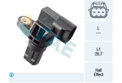 Sensor, posición arbol de levas FAE 79418 Imprescindible (Must-Have)