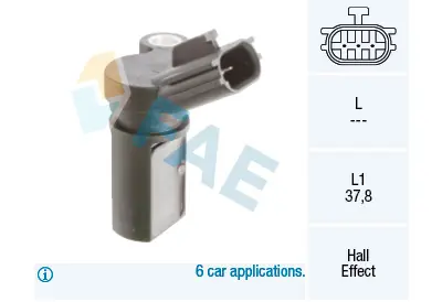 Descuento Generador de impulsos, cigüeñal FAE 79447