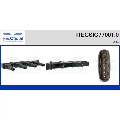 Oferta De Temporada Bobina de encendido RECOFICIAL RECSIC77001.0 RECOFICIAL RECSIC77001.0