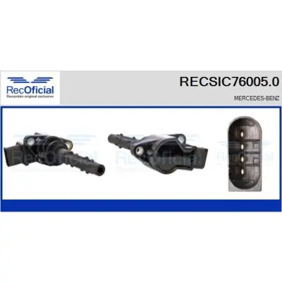Bobina de encendido RECOFICIAL RECSIC76005.0 RECOFICIAL RECSIC76005.0 Hecho A Mano