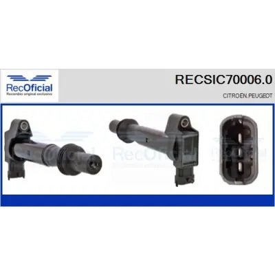 Tendencia Bobina de encendido RECOFICIAL RECSIC70006.0 RECOFICIAL RECSIC70006.0