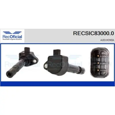 Bobina de encendido RECOFICIAL RECSIC83000.0 RECOFICIAL RECSIC83000.0 Moderno