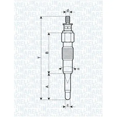 Precio De Oferta Bujía de precalentamiento MAGNETI MARELLI 062900040304