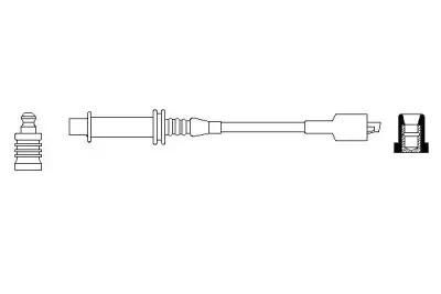 Cable de encendido BOSCH 0 986 356 069 Favorito De Clientes