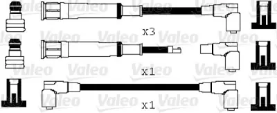 Juego de cables de encendido VALEO 346577 Precio De Oferta
