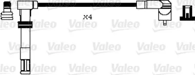 Oferta Limitada Juego de cables de encendido VALEO 346196