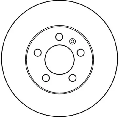 Directo De Fábrica Juego de discos de freno TRW DF2803 TRW DF2803 (Sustituye a DF4235)