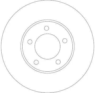 Juego de discos de freno TRW DF4384 TRW DF4384 (Sustituye a DF7791) Garantía Incluida