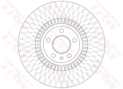 Envío Inmediato Juego de discos de freno TRW DF6216 TRW DF6216