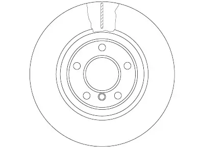 Garantía Incluida Juego de discos de freno TRW DF6616S TRW DF6616S