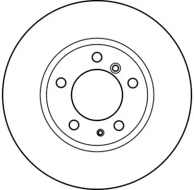 Juego de discos de freno TRW DF2558 TRW DF2558 Auténtico