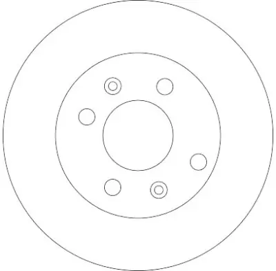 Juego de discos de freno TRW DF4409 TRW DF4409 Solo Hoy