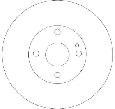 Juego de 2 discos de freno TRW DF4119 Económico