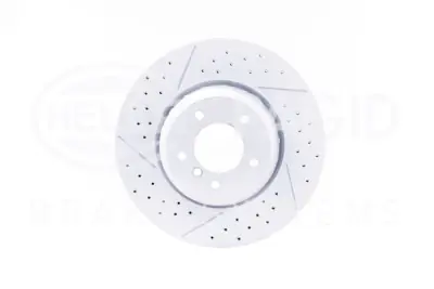 Disco de freno HELLA 8DD 355 123-041 Hecho A Mano