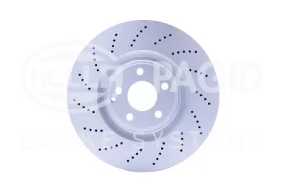 Disco de freno HELLA 8DD 355 126-341 Novedad