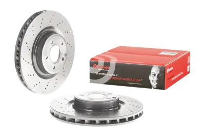 Directo De Fábrica Juego de Discos de freno COATED DISC LINE BREMBO 09.B744.51