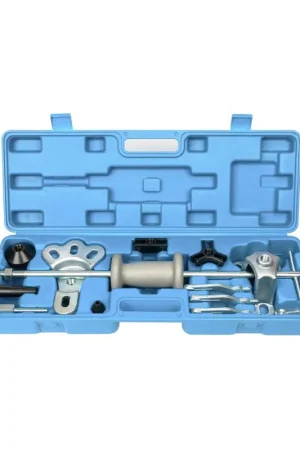 Ordenar Ahora Mismo Juego de martillo deslizante con accesorios para extraer rodamientos, poleas, volantes, etc. 17 piezas