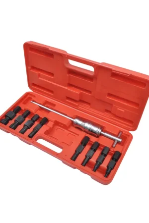 Imprescindible (Must-Have) Extractor de rodamientos interiores con martillo deslizante 8 a 32 mm, 9 piezas