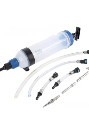 Jeringa Para Inyectar Y Extraer Liquidos Con Adaptadores, 1,5 Litros Oferta Flash