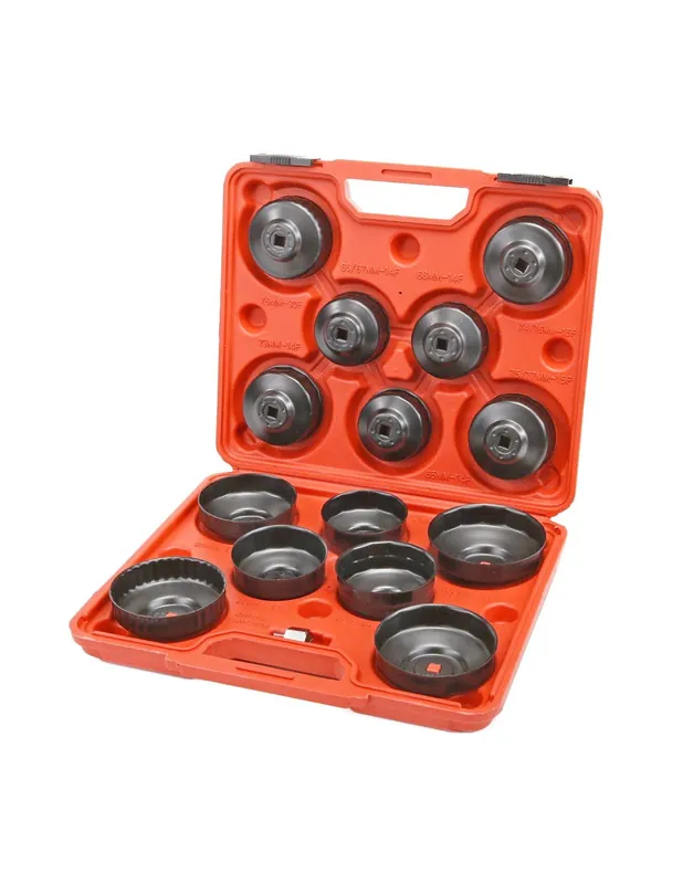 Oferta Especial Juego de llaves para filtros de aceite de coche 15 piezas