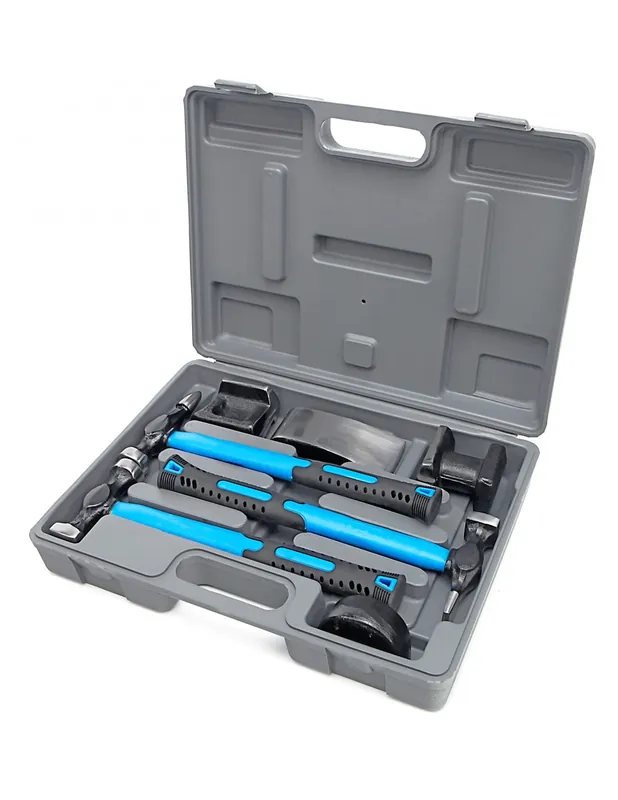 KIT DE MARTILLOS Y TASES PARA CHAPISTAS CON MANGO DE FIBRA Certificado