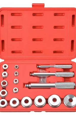 Promoción Exclusiva KIT INSTALADOR DE RODAMIENTOS Y RETENES PEQUEÑOS 10-42 mm, 17 piezas