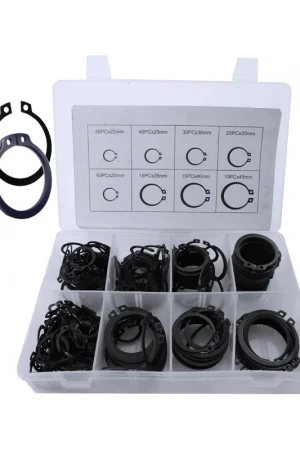 Oferta Especial Surtido de arandelas CIRCLIP SEEGER de seguridad externo, 250 unidades