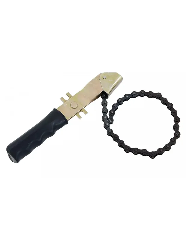 Llave para filtros de aceite, con cadena. 0 a 150mm Disponible Ahora