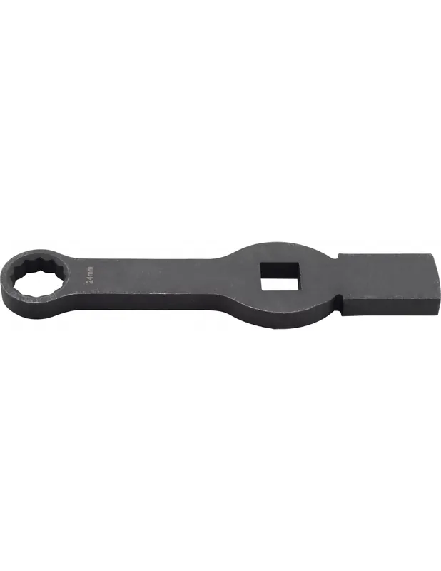 Llave estrella de impacto 12 caras, con 2 caras de golpe, 24 mm Oferta Especial