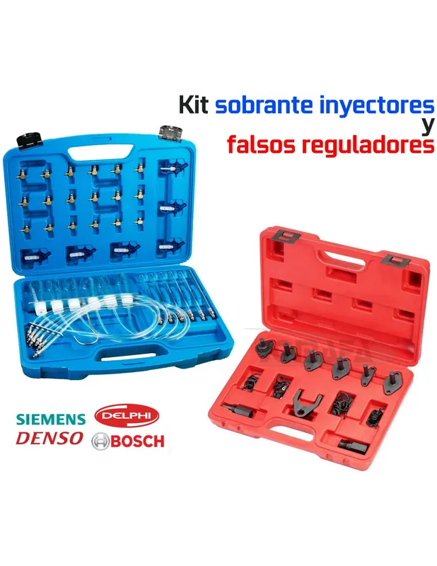 Solo Hoy Kit de Medidor de sobrante de inyectores y falsos reguladores para bomba inyectora