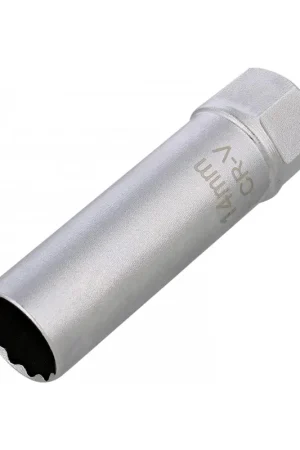 Envío Gratis Vaso de bujia de 14mm pared fina 12 caras para BMW, FORD, NISSAN, BOSCH...