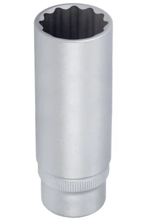 Llave de vaso 1/2" para bujia 12 caras, 18 mm con goma e iman Envío Internacional
