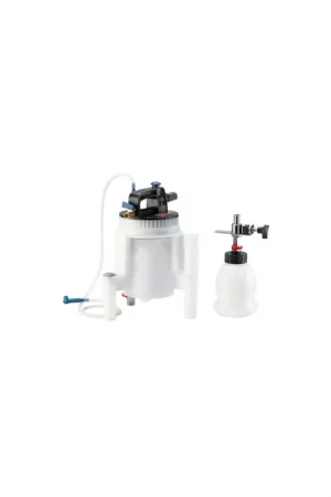 A Buen Precio Sangrador de frenos neumatico para vaciado y rellenado de líquido de frenos 2 botellas, 1 y 2 litros