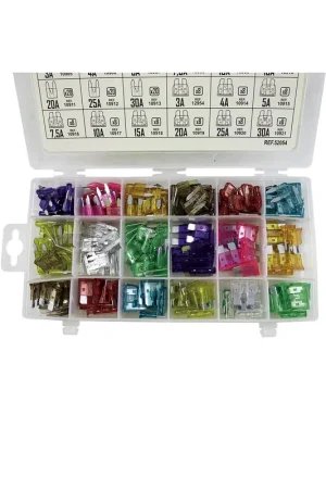 Ocasión Especial JBM 52054 - ESTUCHE FUSIBLES 252 PIEZAS
