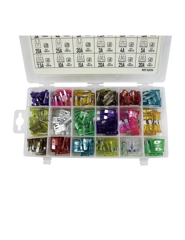 Ocasión Especial JBM 52054 - ESTUCHE FUSIBLES 252 PIEZAS