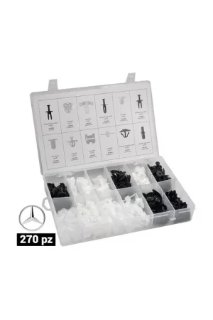 A Buen Precio Surtido grapas y clips para carrocería mercedes 270 piezas