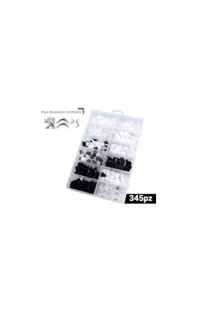 SURTIDO GRAPAS Y CLIPS PARA Carrocería PEUGEOT / CITROEN 345 PZS Imprescindible (Must-Have)