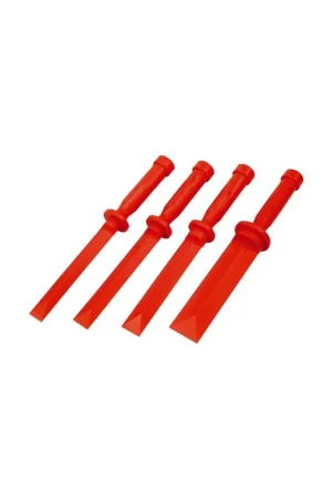 JUEGO DE RASCADORES DE JUNTAS / CINCELES DE PLASTICO PARA TALLER 4 PIEZAS Novedad