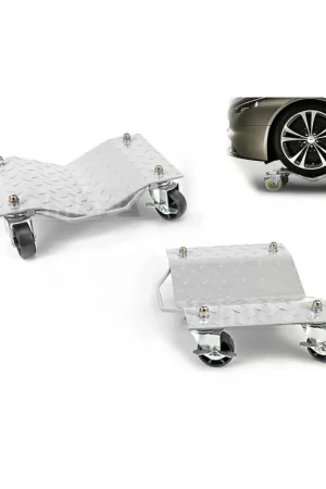 Par de portacoches posicionadores para coche / plataforma para mover coches, 675 KILOS Popular