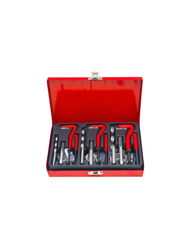 Directo De Fábrica Juego para reparar roscas con helicoil M6, M8 y M10, 88 piezas