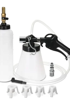 Sangrador neumatico de frenos y embragues por vacio de 2 botellas Oferta De Temporada