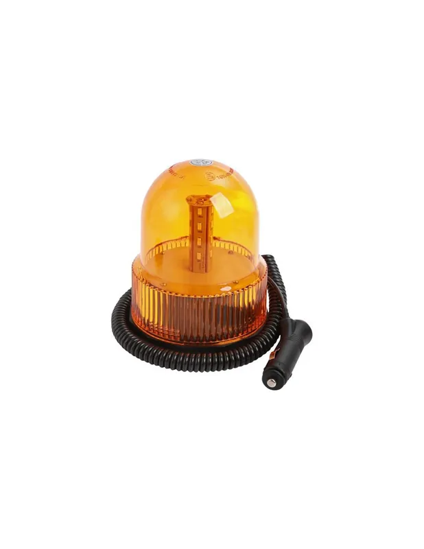 Pago Seguro Girofaro Rotativo Luz de Emergencia destellante de led 12-24v con iman y enchufe a mechero