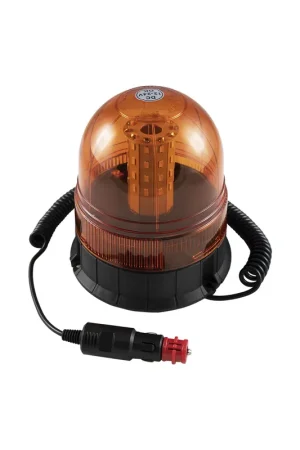 JBM 52375 - GIROFARO DESTELLANTE DE LED 12-24V CON IMAN Y ENCHUFE A MECHERO Precio Reducido